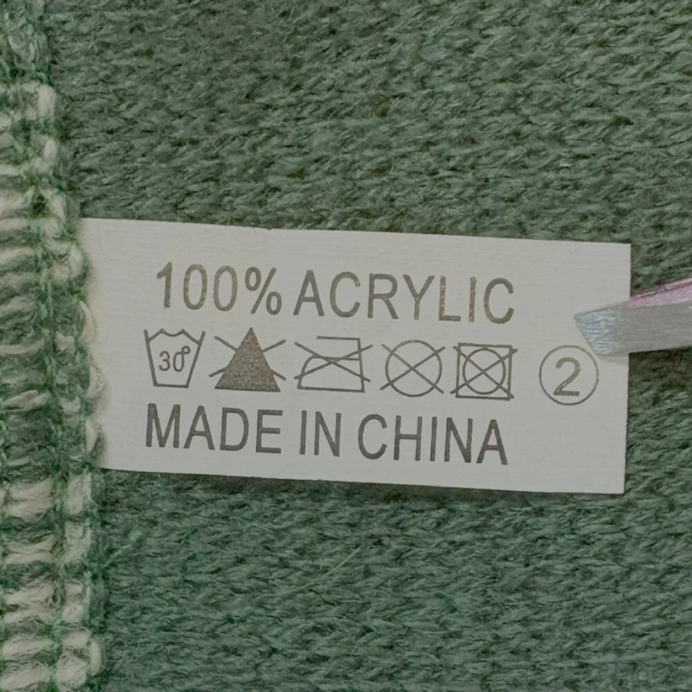 Jameson Irish Whiskey Knit Scarf – Green Fringe Logo Scarf